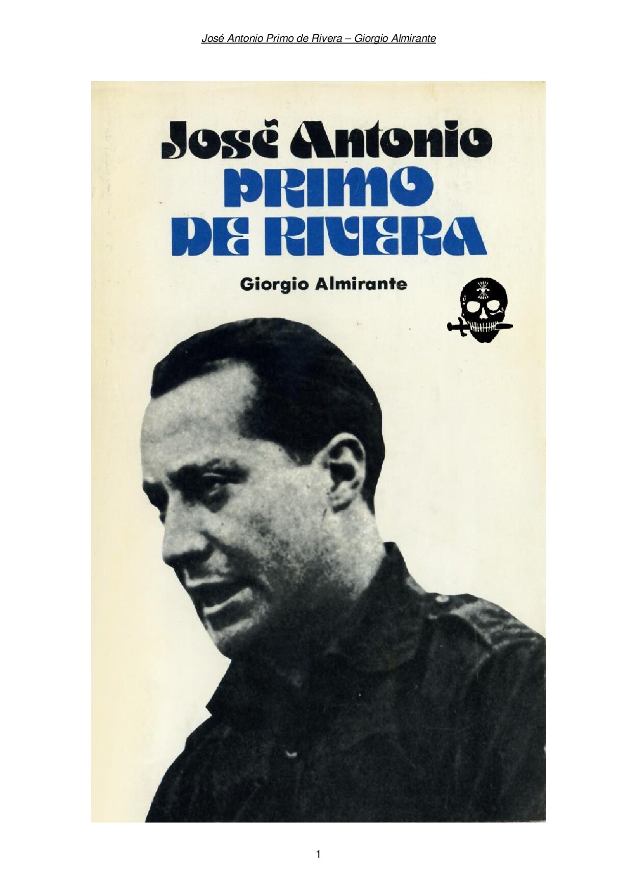 Jos Antonio Primo de Rivera