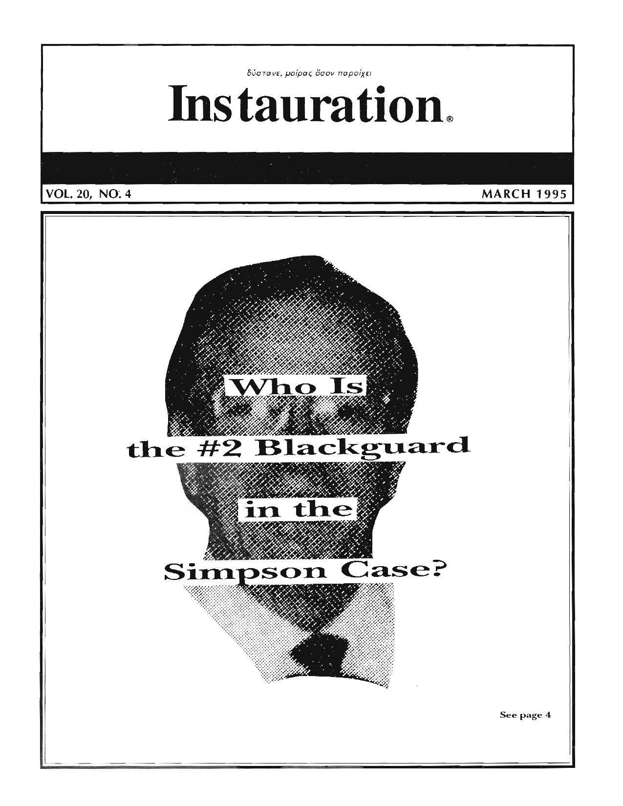 Instauration-1995-March-Vol20-No4