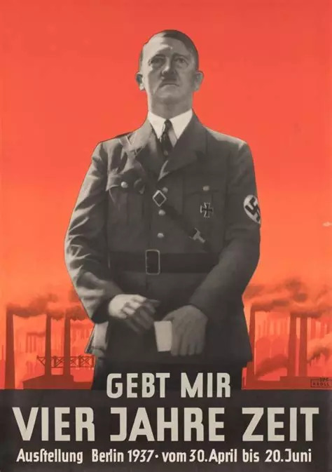 Gebt mir vier Jahre Zeit - Dokumente zum Vierjahresplan des Führers (1938, 202 S., Text)