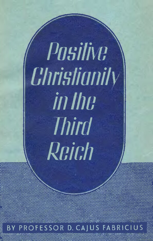 Positive Christianity in the Third Reich