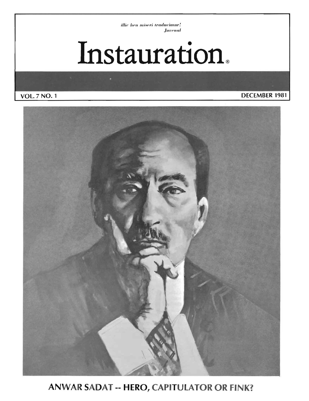 Instauration-1981-12-December-Vol7-No1