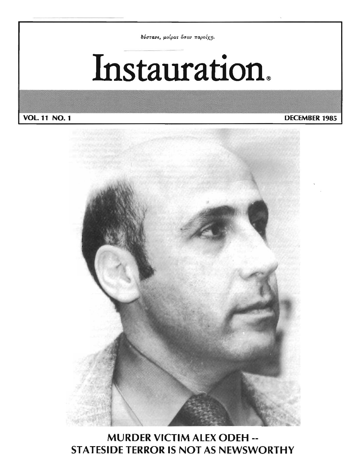 Instauration-1985-12-December-Vol11-No1-pt1